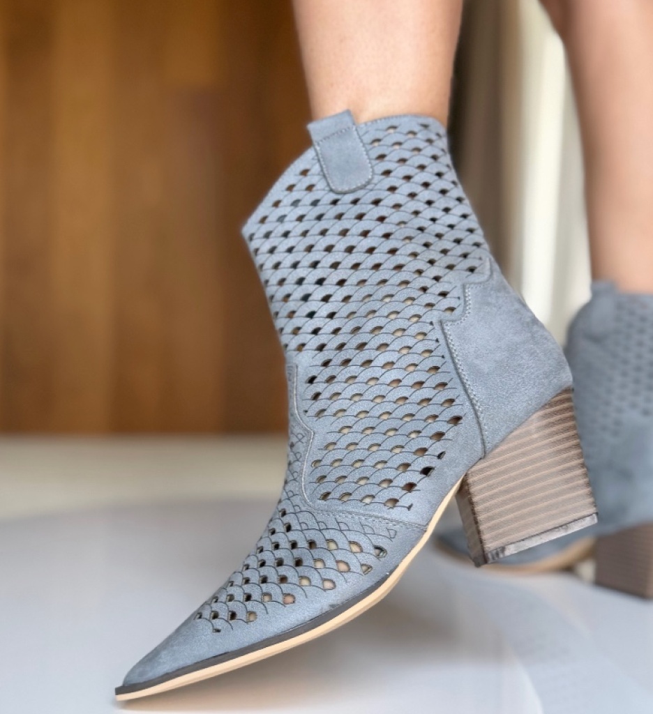 Botine Dama Albastre Syon - Eleganță și Confort