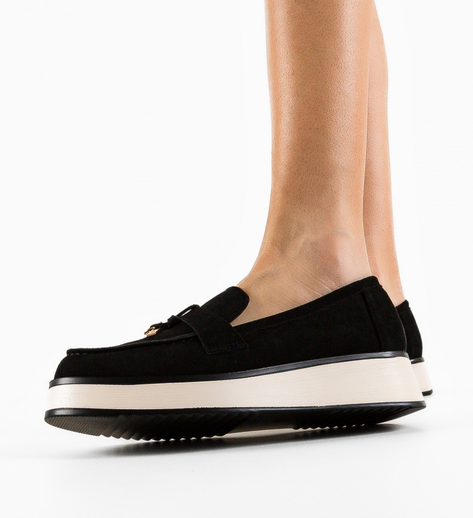 Pantofi Cabrera Negri | Stil Casual, Confort Maxim