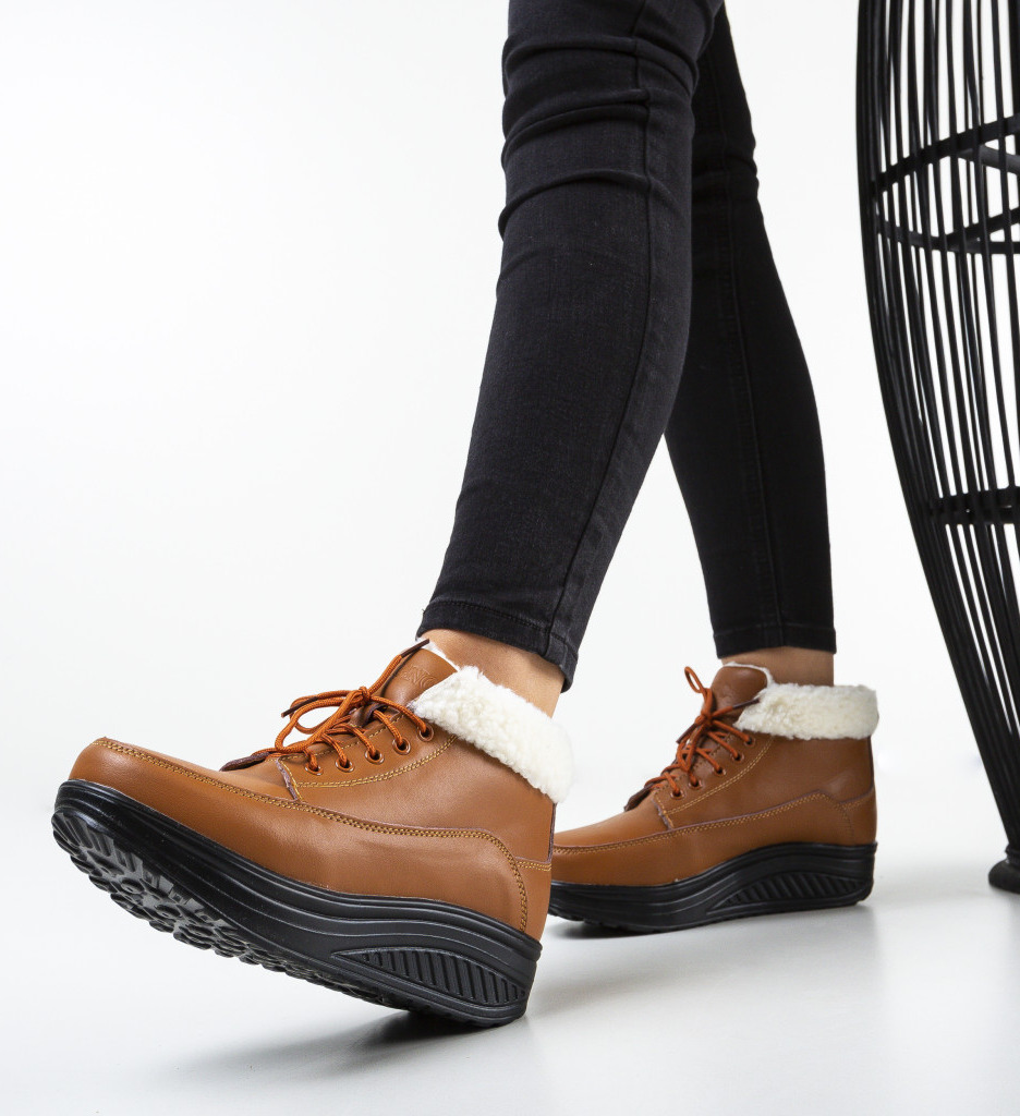 Pantofi Casual Blind Camel - Eleganță Relaxată - imagine 5