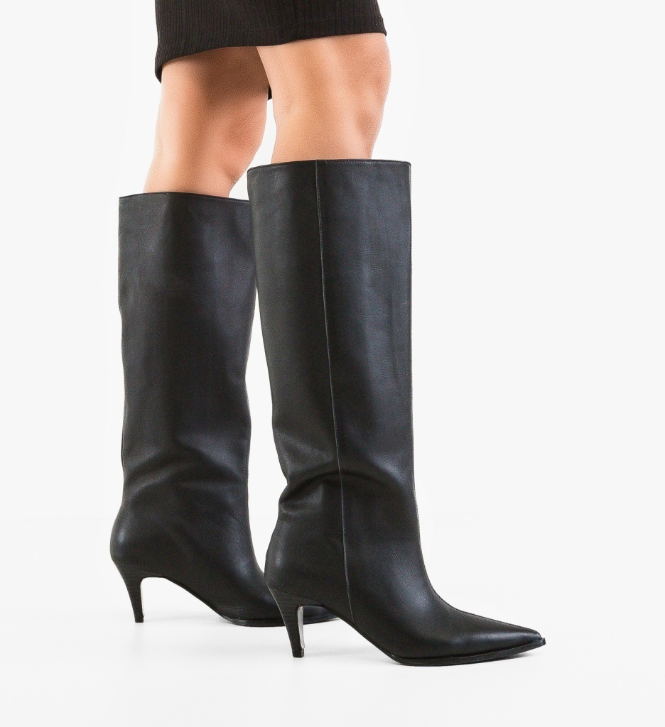 Cizme Dama Kabbe Negre | Eleganta si Stil