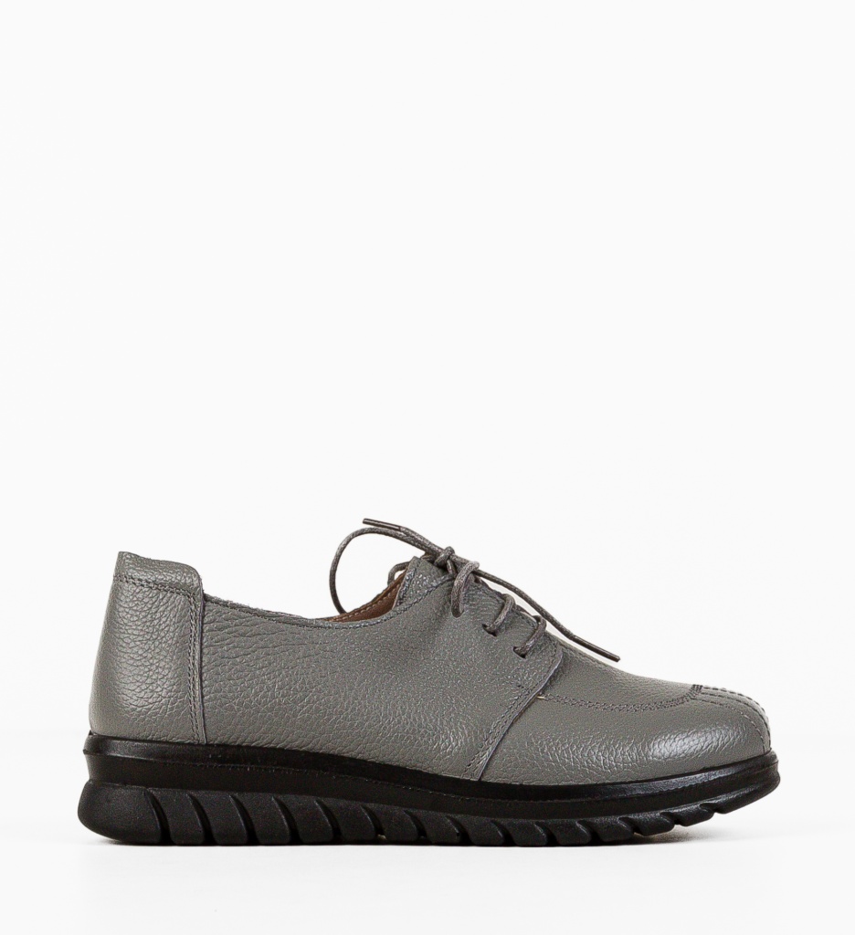 Pantofi Casual Leonates Gri | Stil și Confort - imagine 4