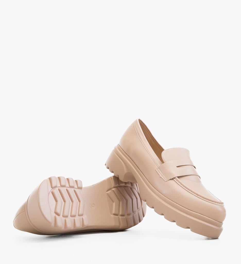 Pantofi Casual Dama Nowe Bej | Confort & Stil - imagine 2