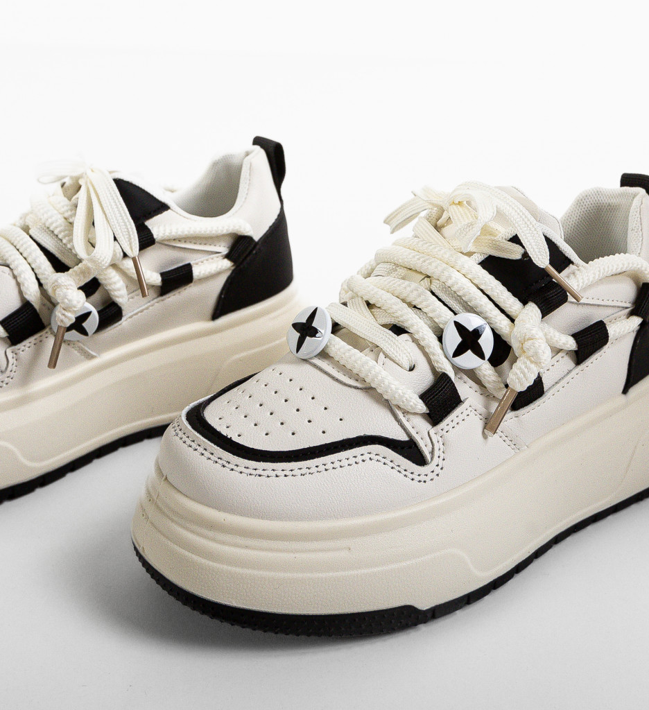Sneakers Ponyta Dama Albi | Confort & Stil - imagine 6