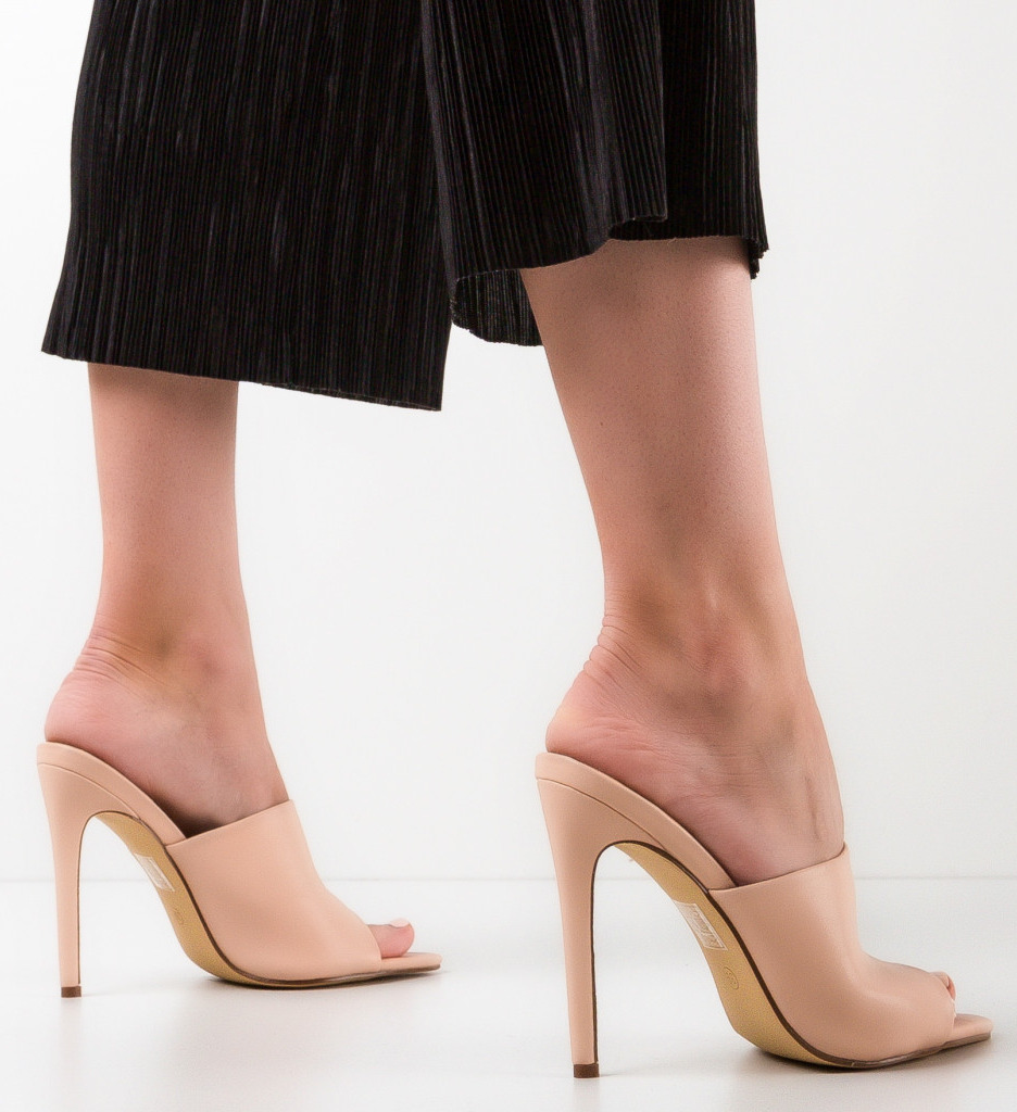 Saboti Mirror Nude - Eleganță și Stil - imagine 7