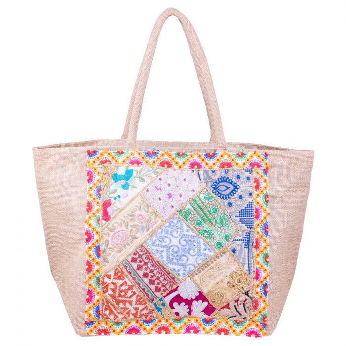 Geanta Unică Shopika - Brodată Manual