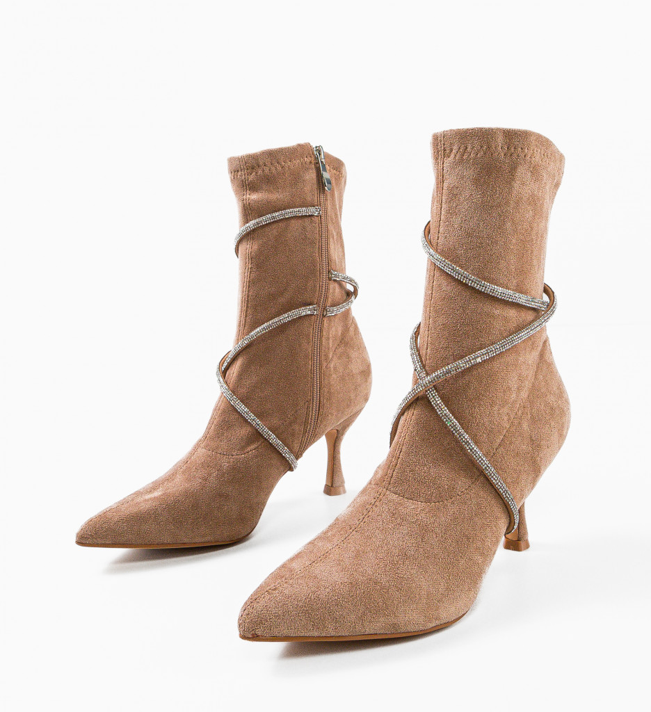 Botine Dama Naomi Bej | Eleganță și Confort - imagine 6