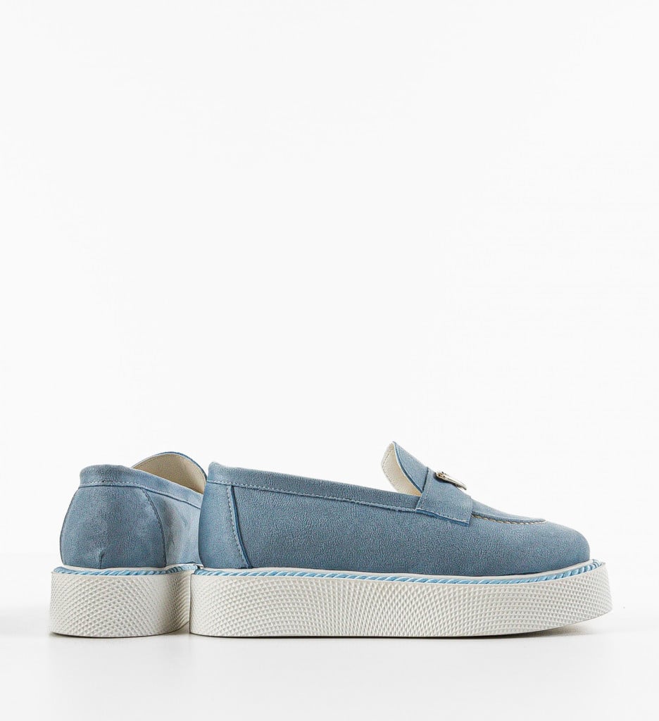 Pantofi Casual Krikri Albastri | Confort Zi de Zi - imagine 7