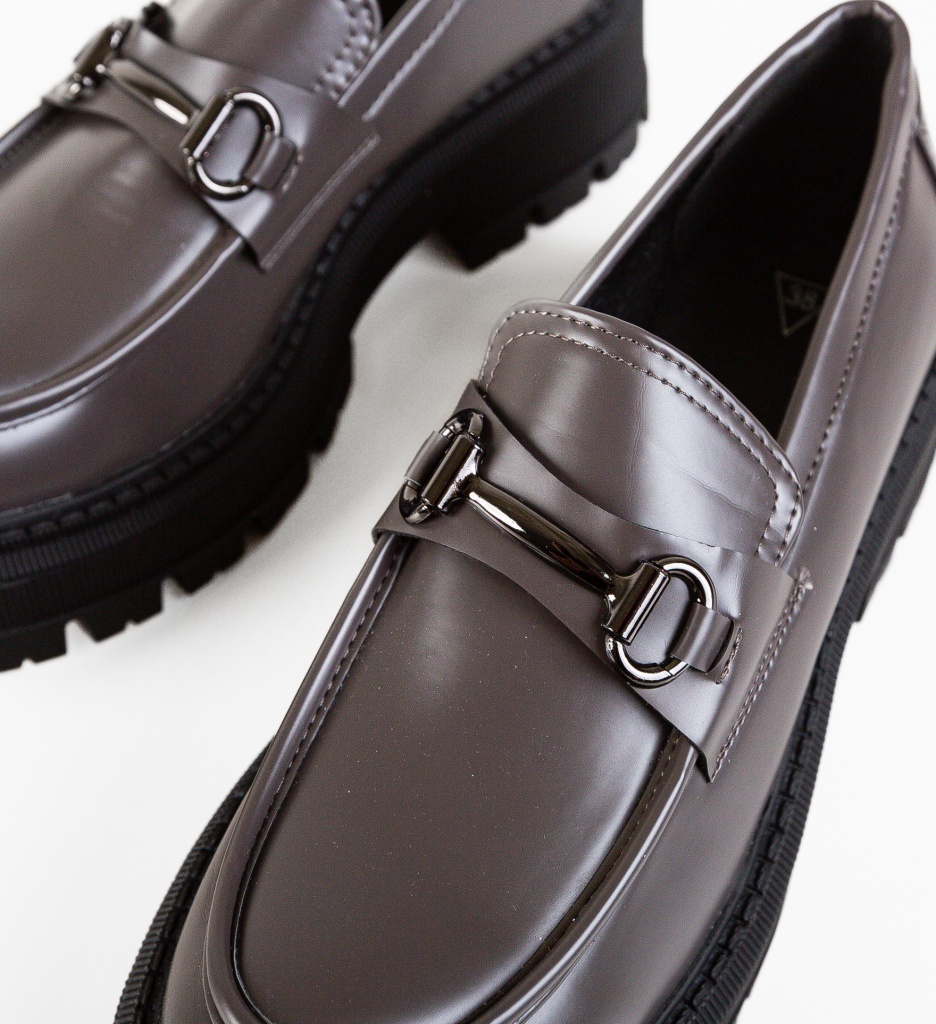Pantofi Casual Jung Gri - Confort și Stil Zilnic - imagine 4