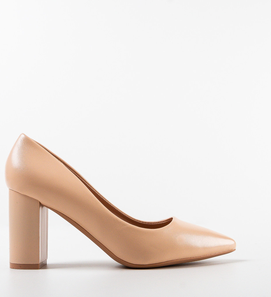 Pantofi dama Sierra Bej - Eleganță și Stil - imagine 4