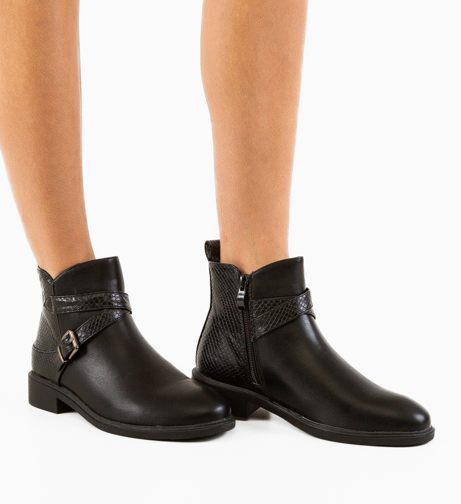 Ghete Dama Negre Valdez | Eleganță & Stil