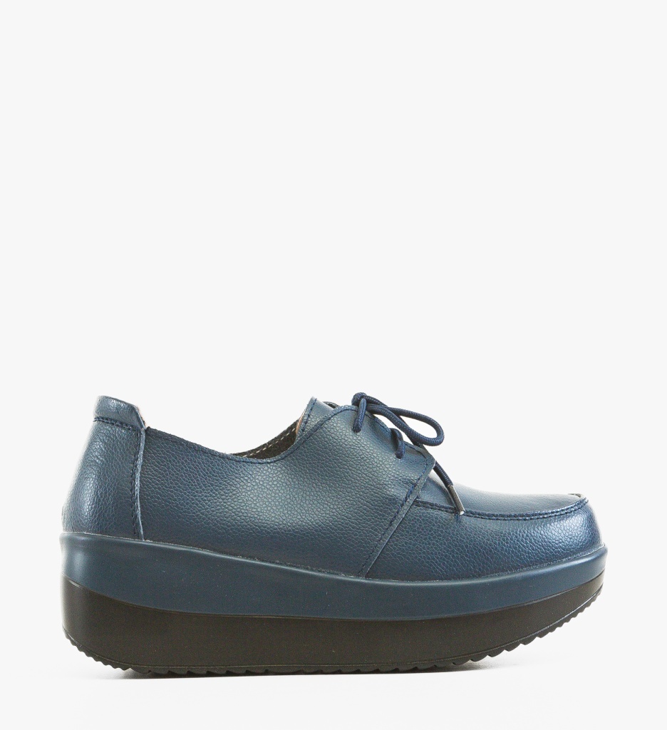 Pantofi Casual Creamt Albastri 2 - Confort Urban - imagine 6