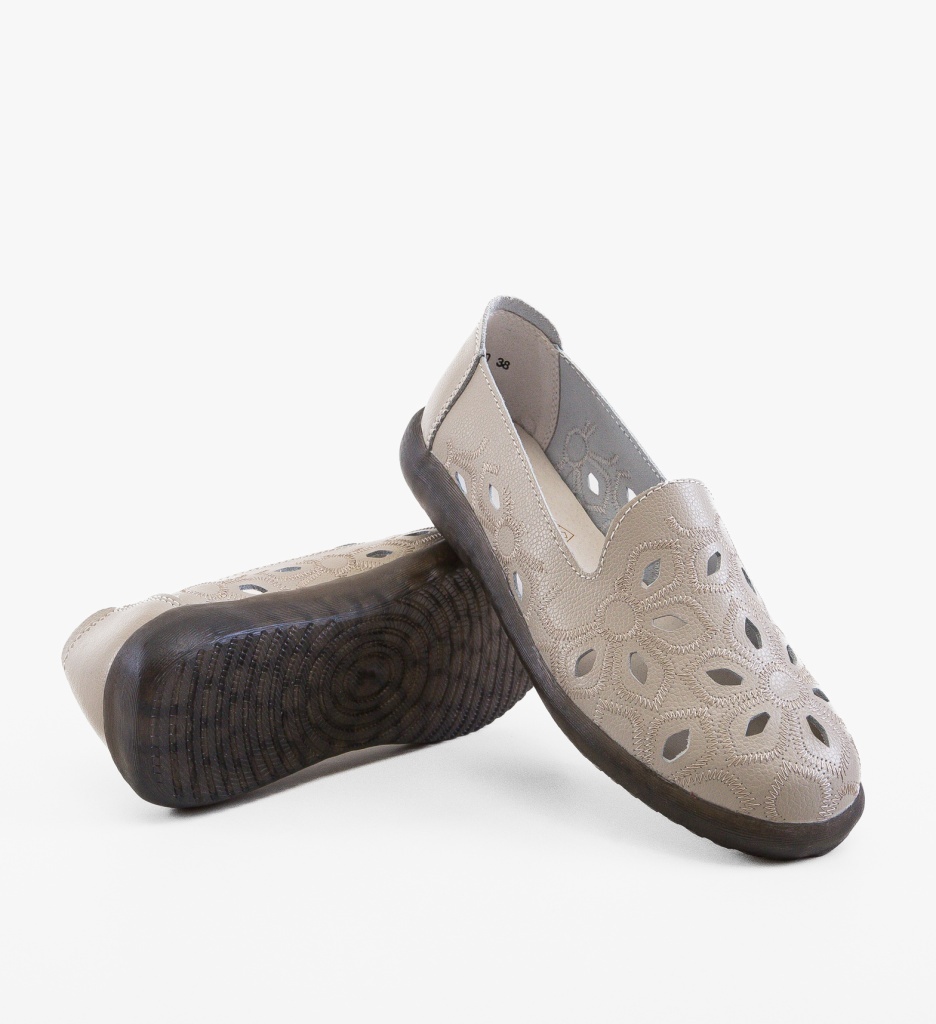 Espadrile Dama Deras Gri | Casual și Confortabile - imagine 4
