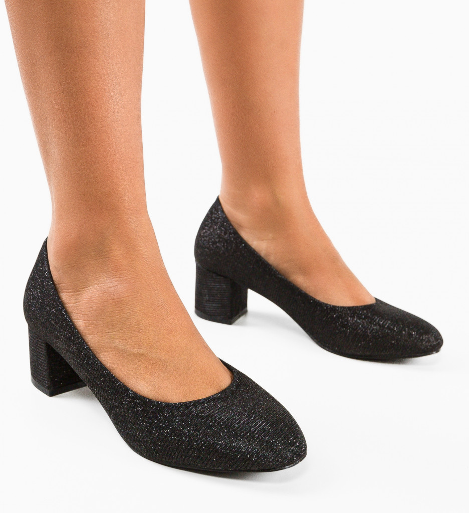 Pantofi Jenkins Negri - Eleganță și Stil - imagine 3