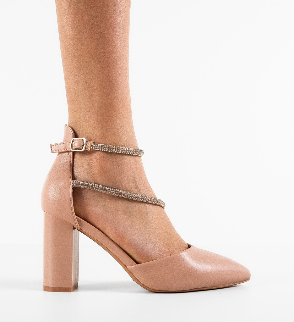 Pantofi cu Toc Eufrat Roz - Eleganță și Stil - imagine 5