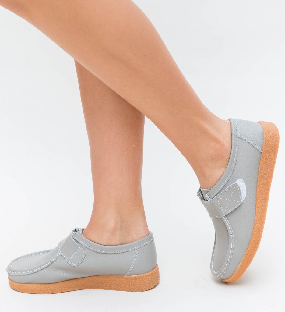 Pantofi Monta Gri - Confort și Eleganță Casual