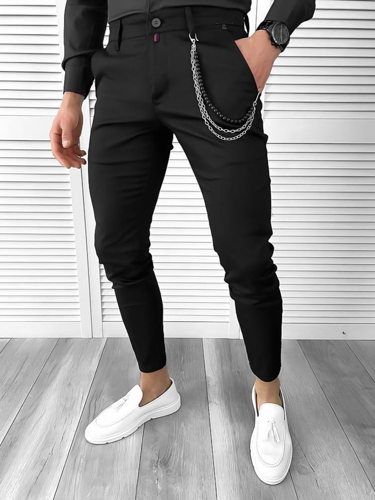Pantaloni Barbati Eleganti Bumbac 100%