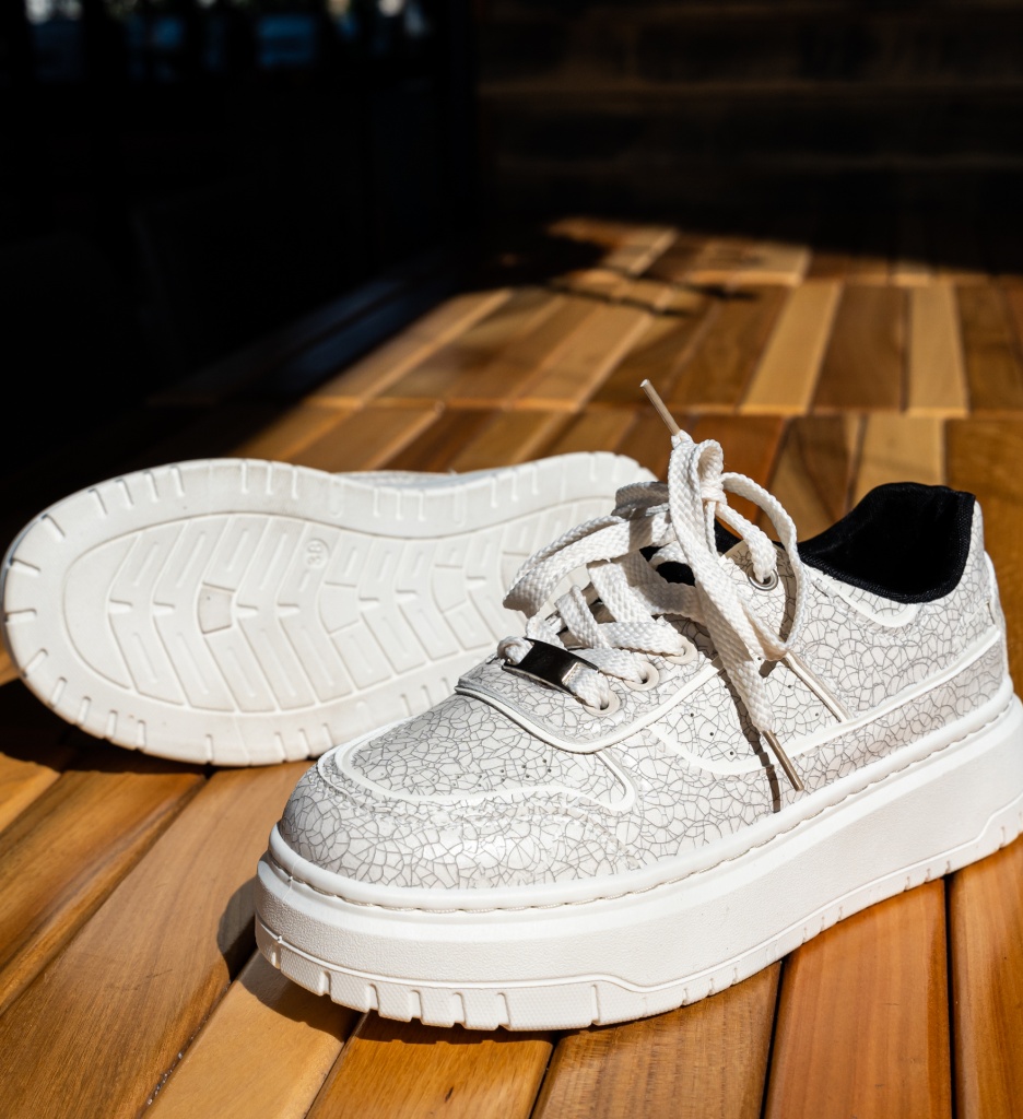 Sneakers Dama Kline Bej | Confort și Stil Urban - imagine 7