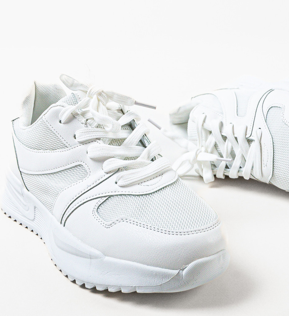 Pantofi Sport Carter Albi - Confort și Stil - imagine 8