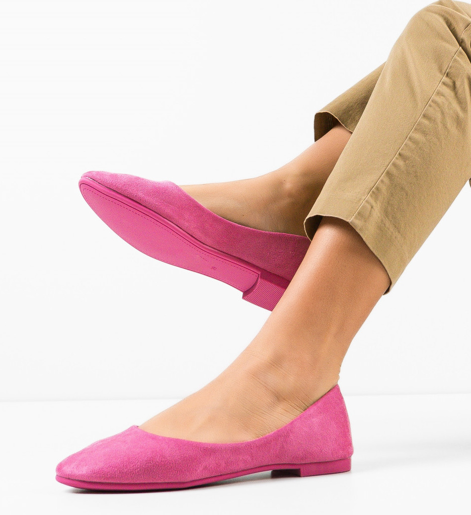 Balerini Alecsey Fuchsia | Stil și Confort - imagine 2