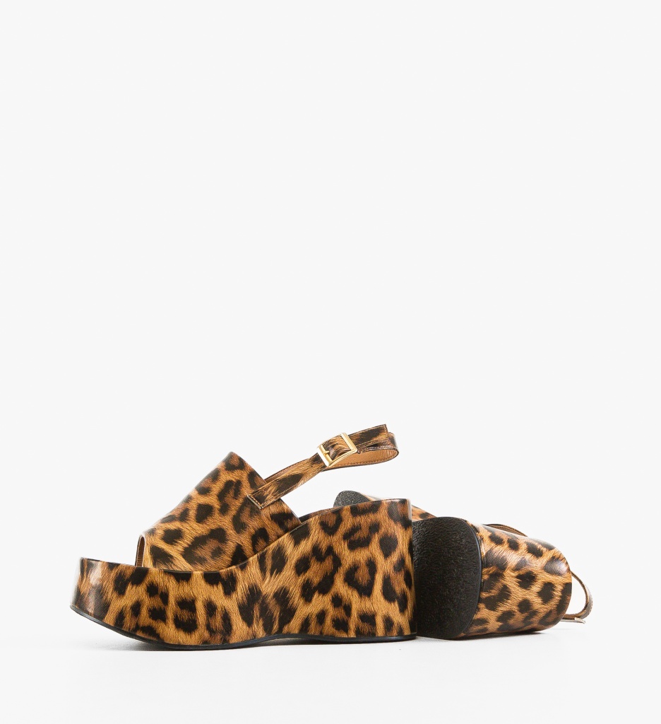 Platforme Haydn Animal Print - Stil Urban - imagine 5