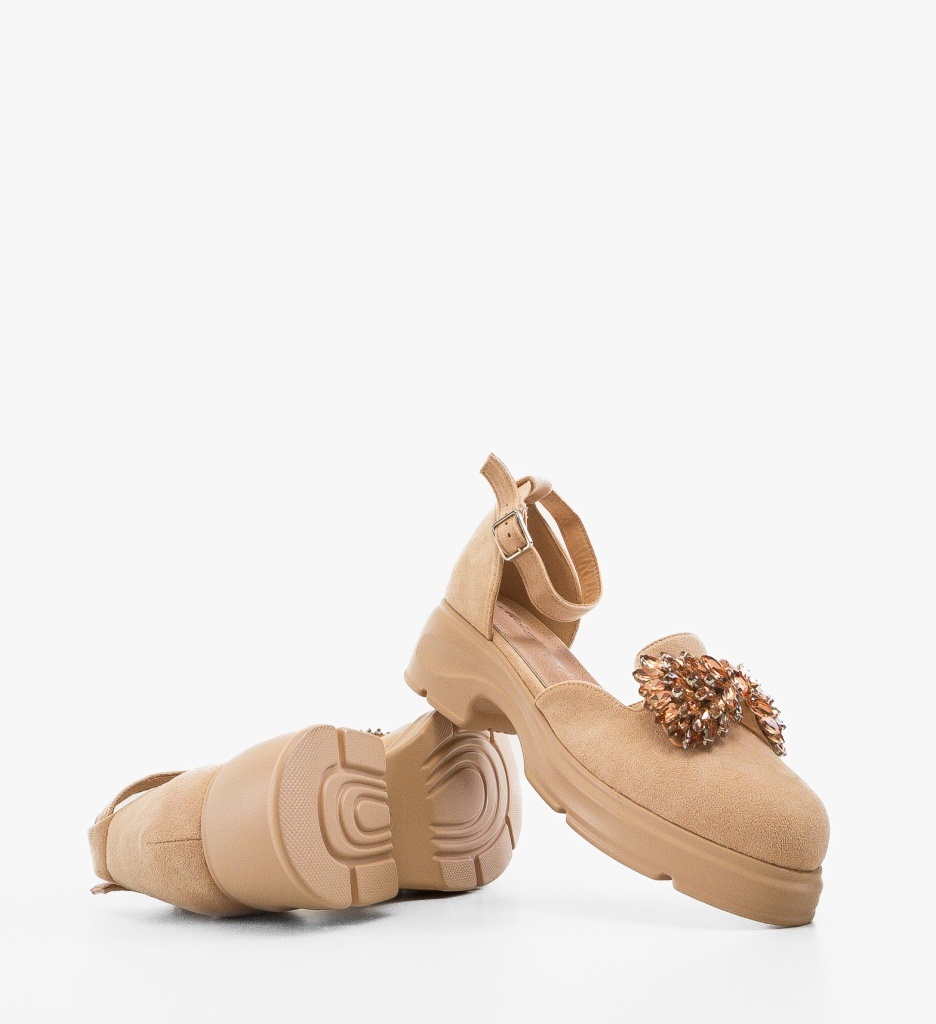 Pantofi Casual Jodet Bej - Confort și Stil - imagine 3