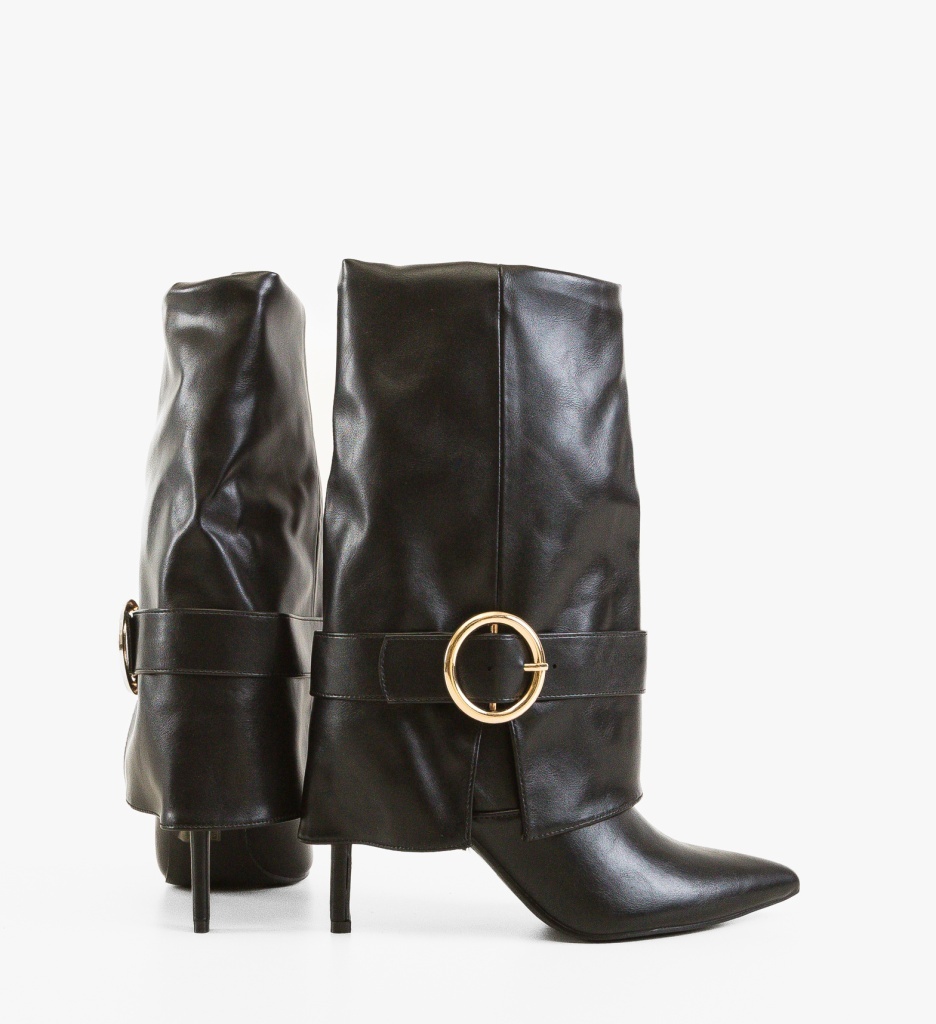 Cizme Karkez Negre Depurtat | Stil & Confort - imagine 2