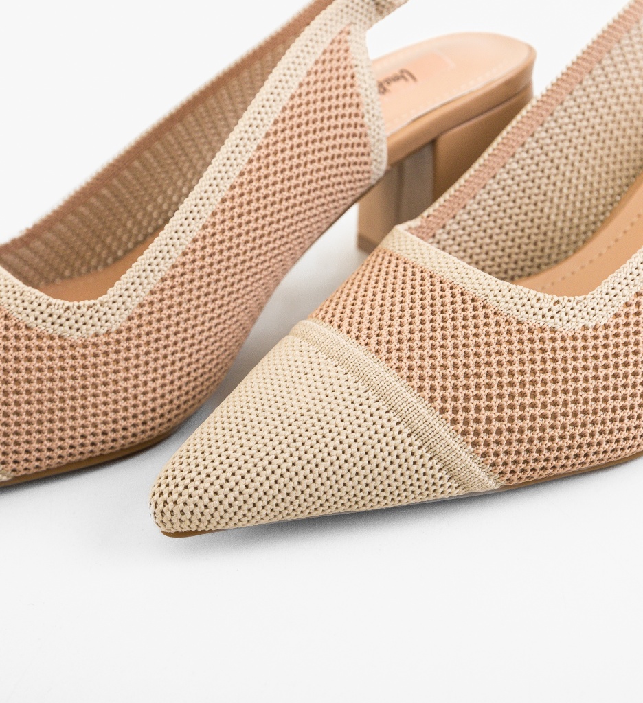 Pantofi Rollins Nude | Eleganță și Confort - imagine 6