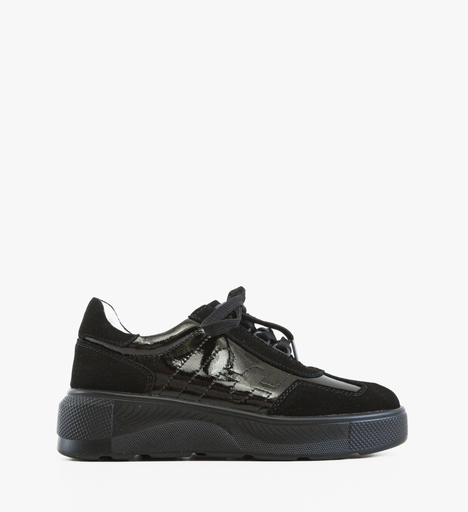 Pantofi Casual Mynbai Negri - Confort & Stil - imagine 6