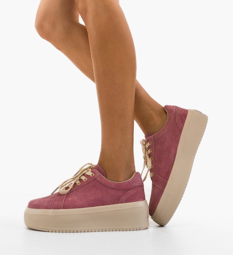Sneakers Dama Daravo Fuchsia - Stil și Confort - imagine 5