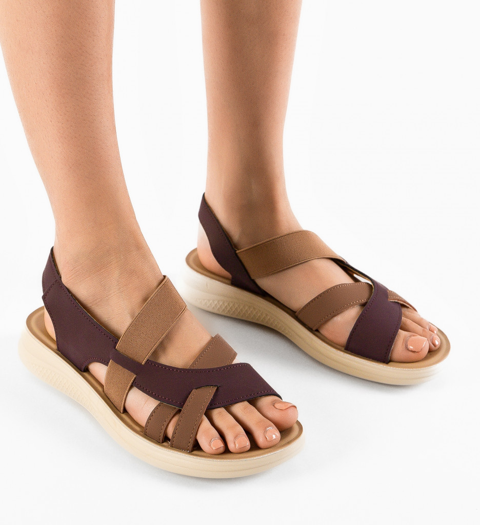 Sandale Dama Janna Mov - Eleganta si Confort - imagine 2