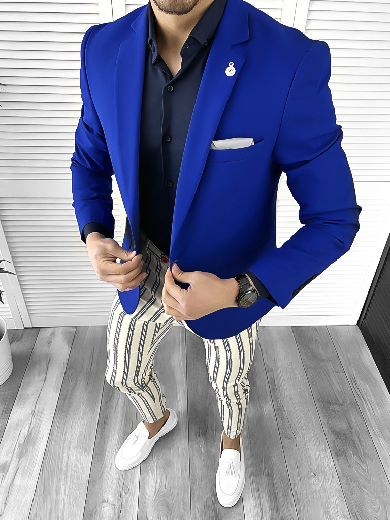 Tinuta Smart Casual Barbati 3 Piese Slim Fit