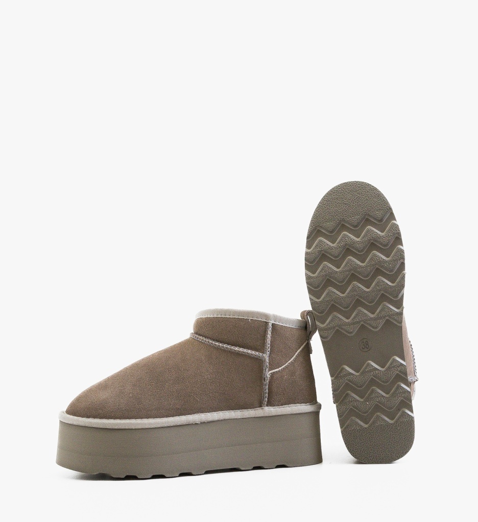 Cizme Ug Zayne Gri - Confort Termic Superior - imagine 6