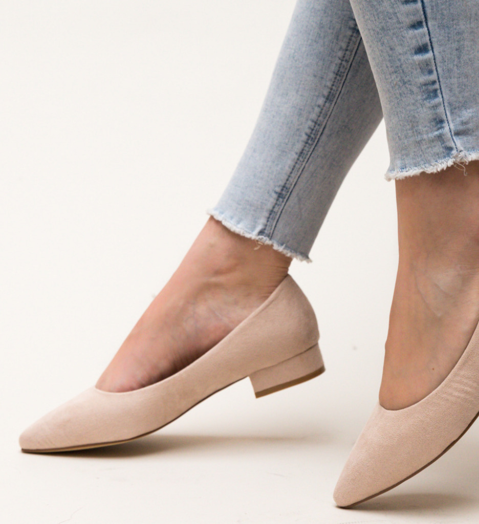 Pantofi cu Toc Niam Bej | Eleganță și Stil - imagine 2
