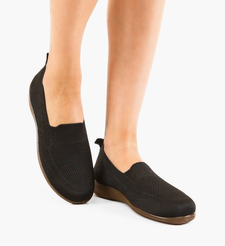 Espadrile Dama Pepper Negre - Confort Casual - imagine 2