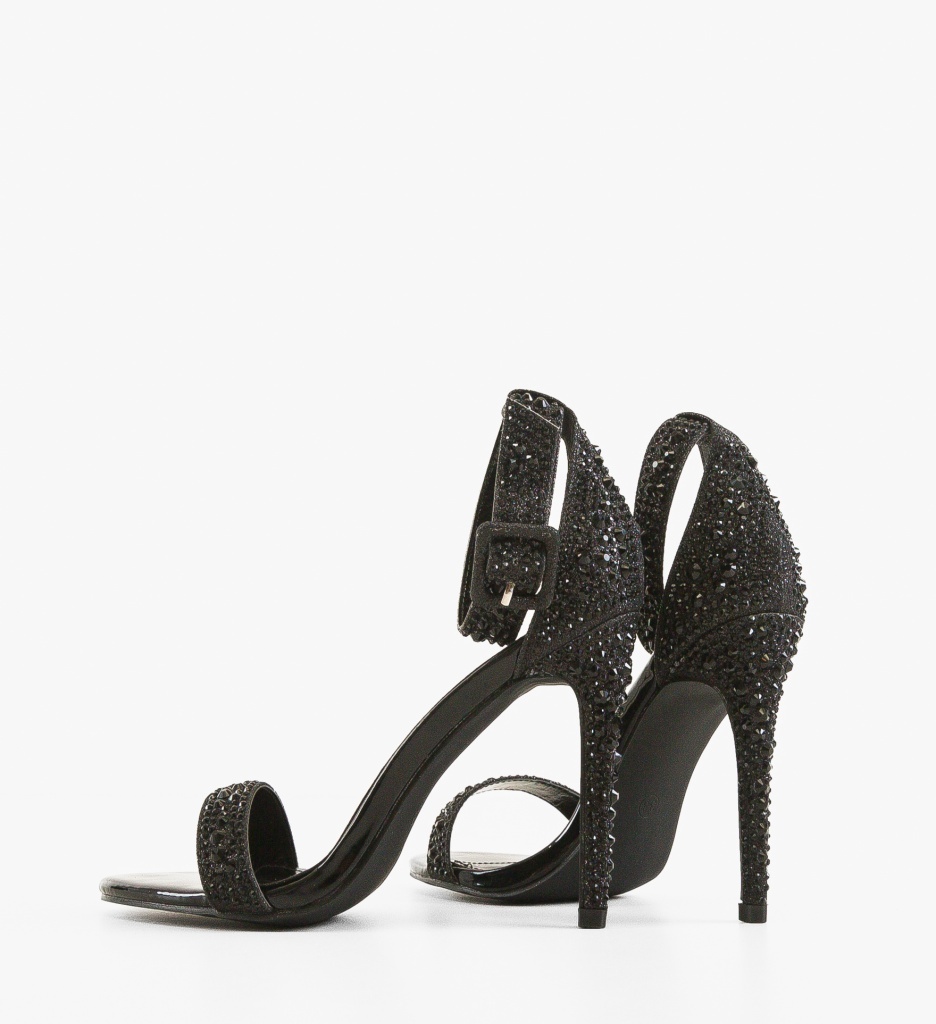 Sandale cu Toc Loluta Negre - Eleganță și Stil - imagine 6