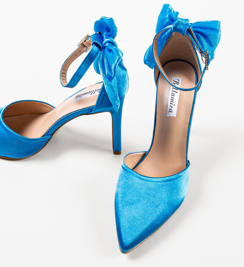 Pantofi Warren Albastri | Eleganță Asigurată - imagine 5