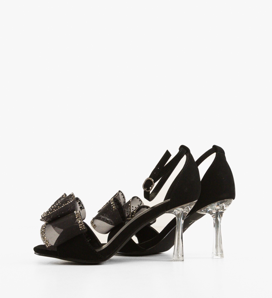 Sandale cu toc Tardes Negre - Eleganță și Stil - imagine 3