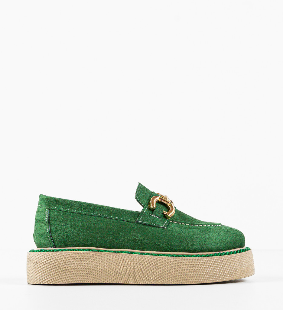 Pantofi Casual Selvie Verzi | Confort Zilnic - imagine 6