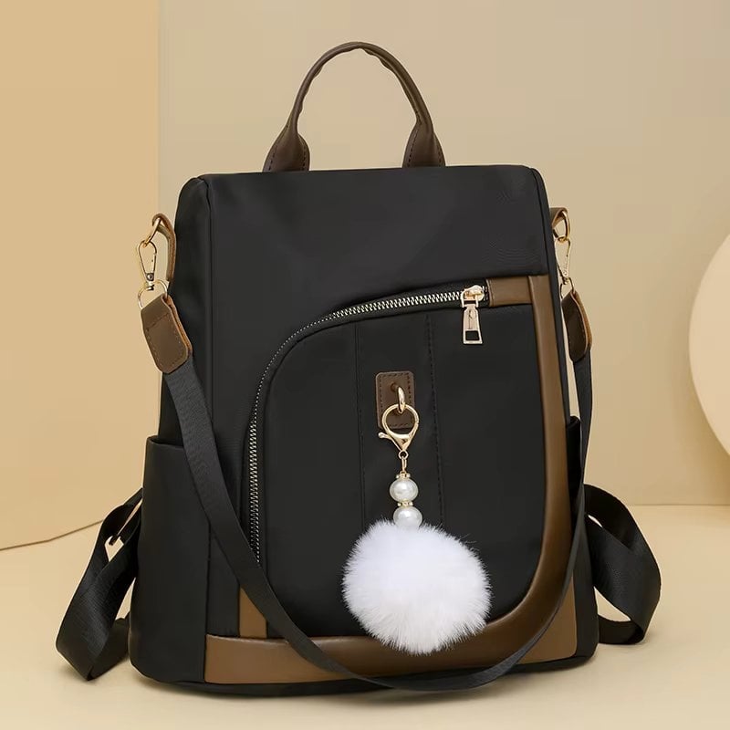 Rucsac Dama Picadili Ophelina Antifurt Negru - imagine 5