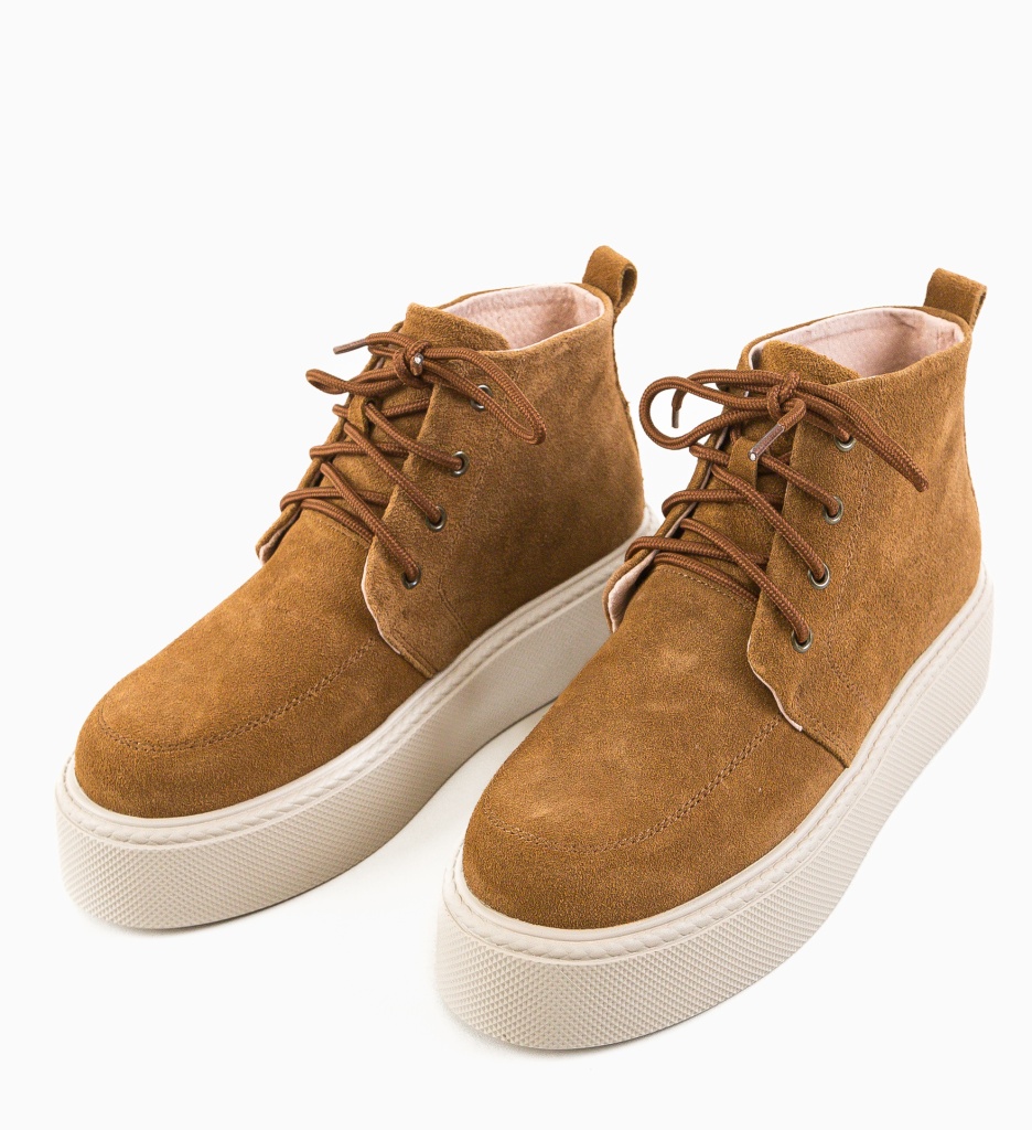 Ghete Dama Claes Camel - Eleganță și Confort - imagine 6