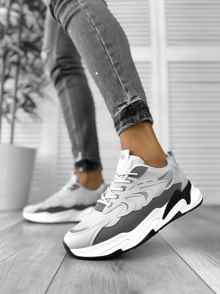 Adidași Bărbați Gri 762 - Confort & Stil Urban