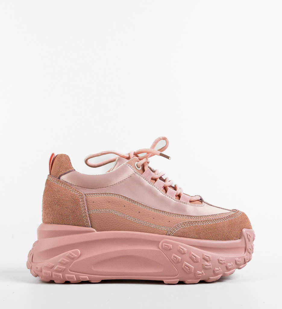 Sneakers Dama Stelhay Roz - Confort și Stil - imagine 4