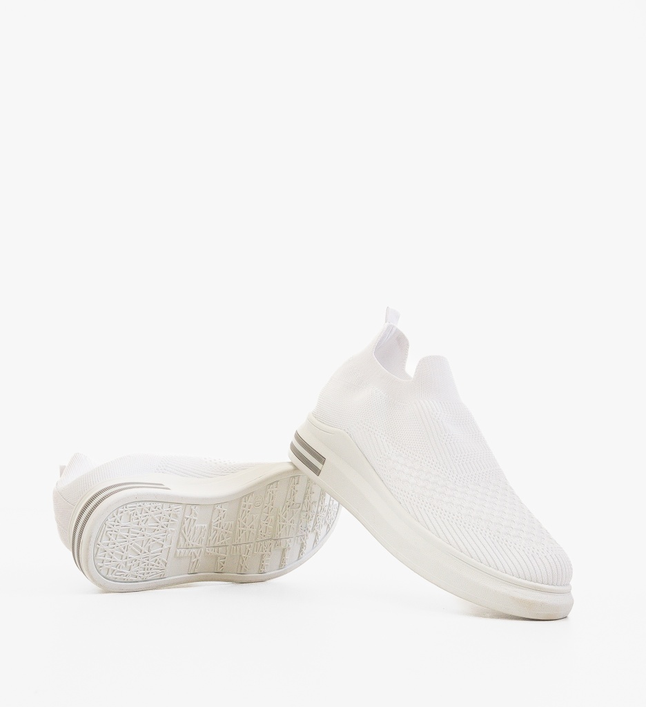 Sneakers Dama Tyvbar Albi | Confort și Stil - imagine 7