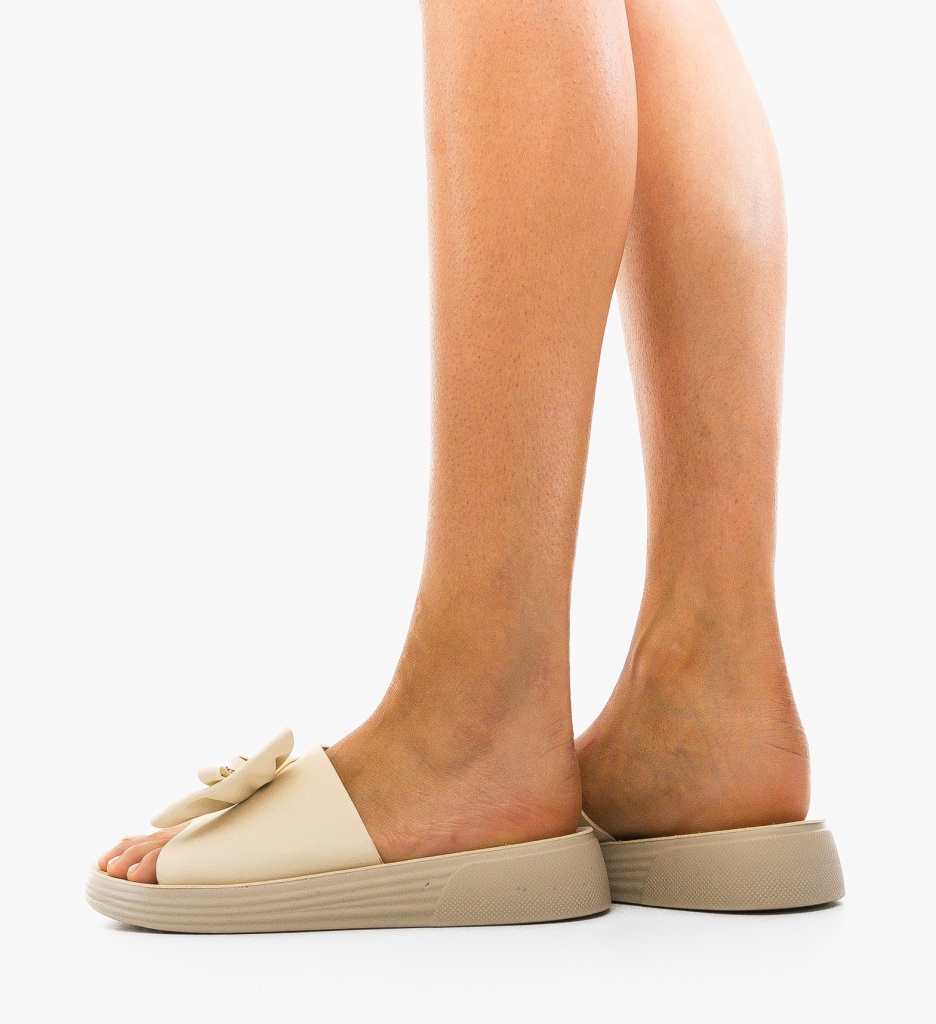 Sandale Dama Bej Charas - Stil si Confort - imagine 4