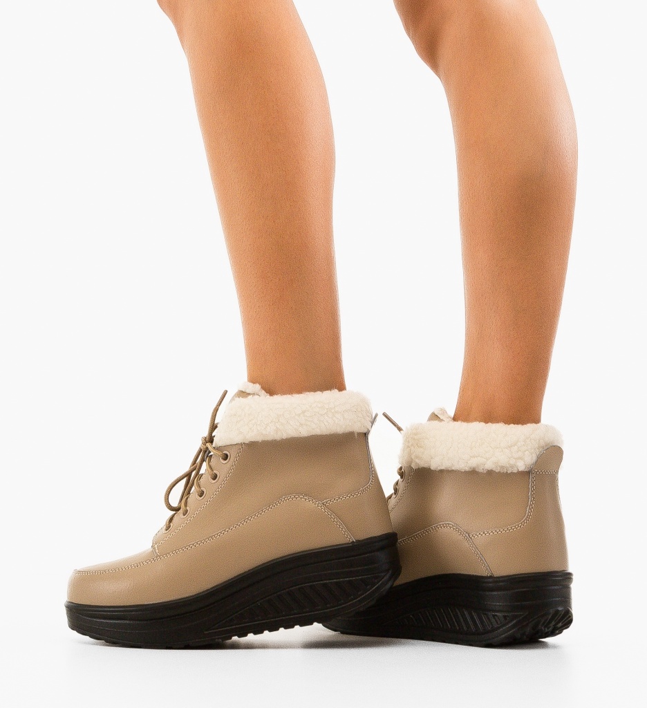 Pantofi Casual Blind Bej - Confort și Stil - imagine 2