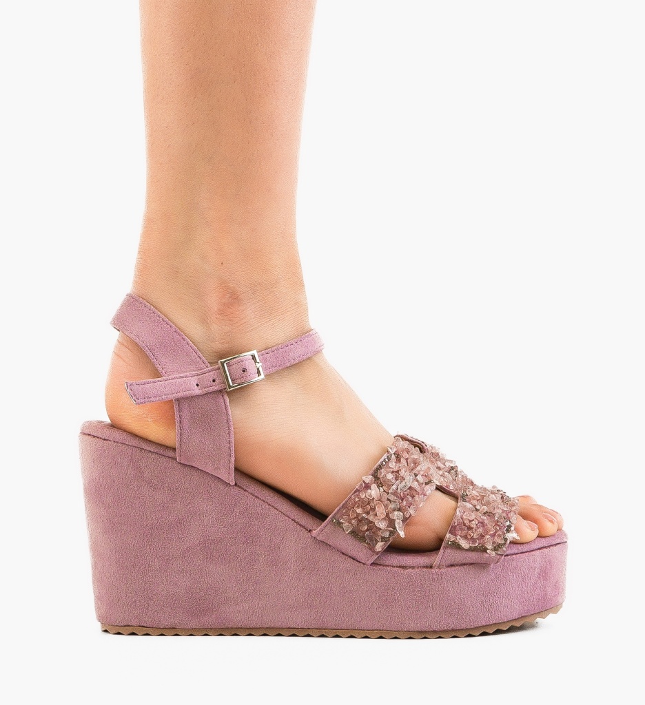 Platforme Dama Mov Elegante și Confortabile - imagine 6