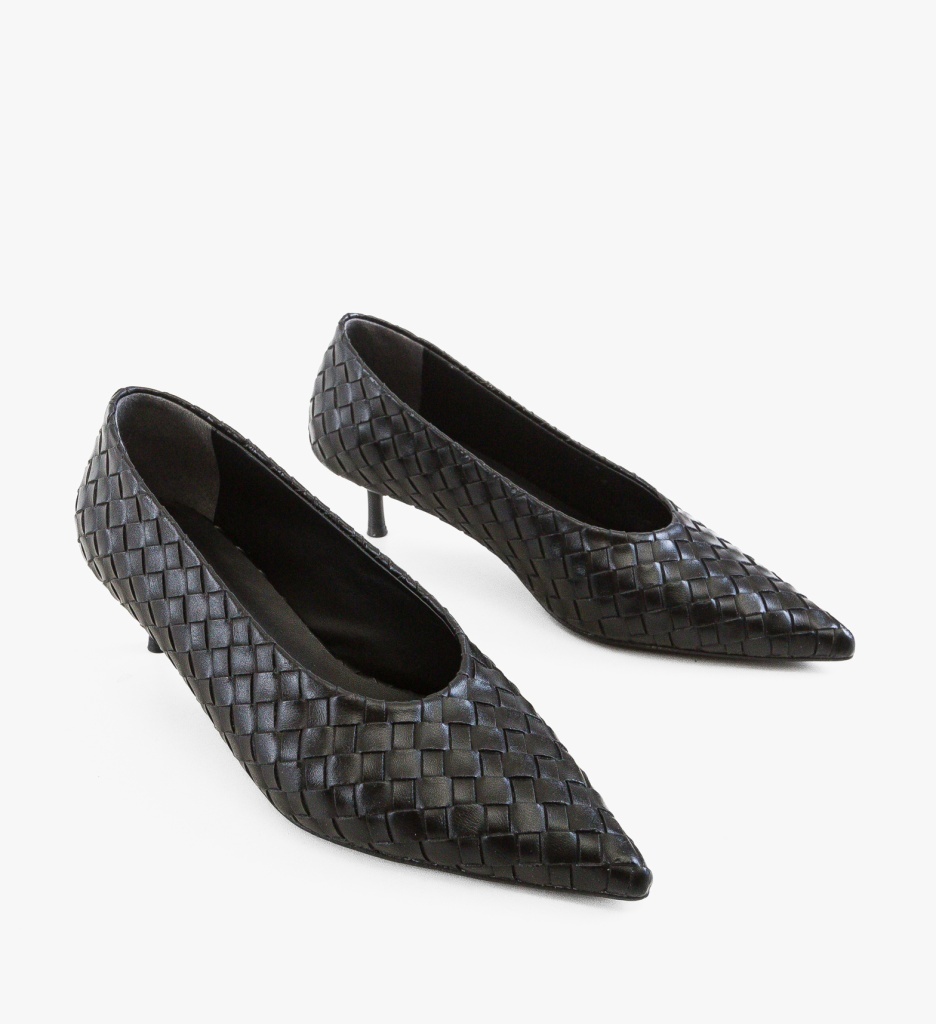 Pantofi Dama Raten Negri Eleganți - imagine 4