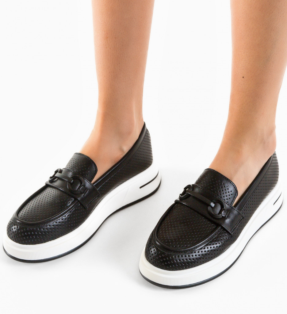 Pantofi Casual Mirrey Negre - Stil și Confort - imagine 4