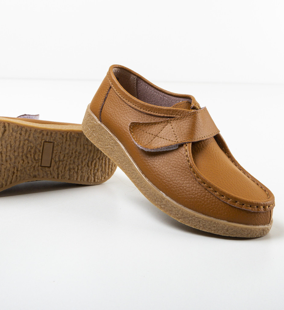Pantofi Casual Monta Camel - Eleganță și Confort - imagine 6