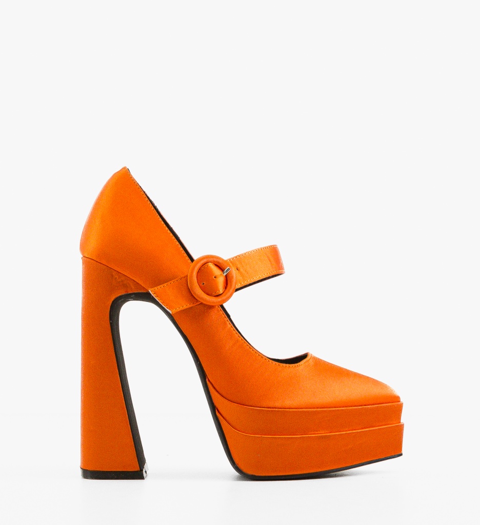 Pantofi Fobol Portocalii - Eleganță și Stil - imagine 6